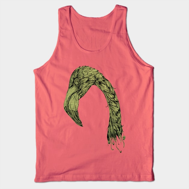 Flamingo Tank Top by fakeface